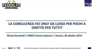 consulting fee-only consulenza